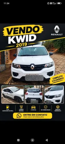 Renault Kwid Zen 1.0 Flex 12V 5P Mec. 2019