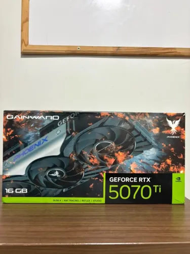 RTX 5070 Ti 16GB GDDR7 Gainward Phoenix - Impecável, na Caixa - Entrego