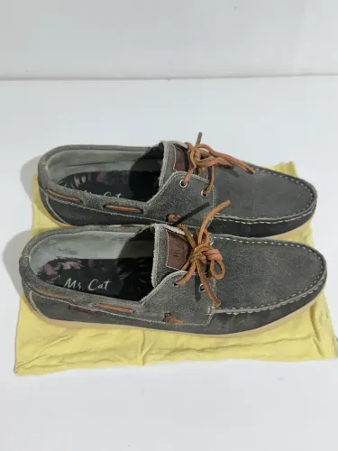mocassim mr cat top sider cinza 41