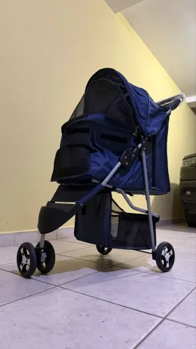 Carrinho Para Pet Premium Cães E Gatos Até 15kg 