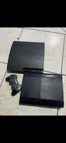 Lote 2 PlayStation 3 com defeito para peças