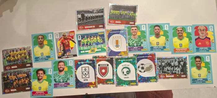 Figurinhas Copa do Mundo 2026 legend
