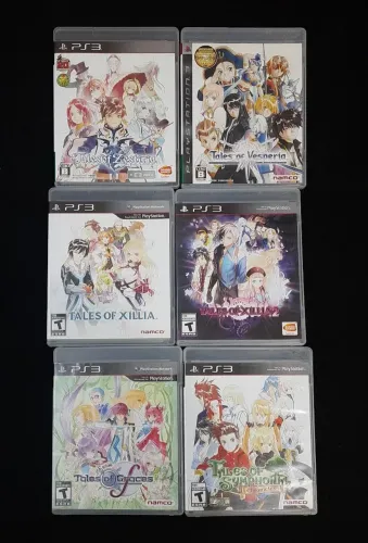 Tales collection 6 jogos de ps3