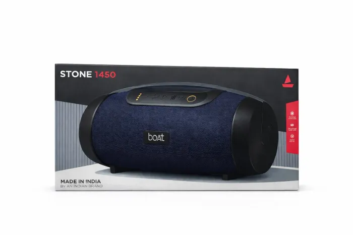 Caixa de Som Bluetooth boAt Stone 1450 - Potência, Estilo e Som de Alto Impacto