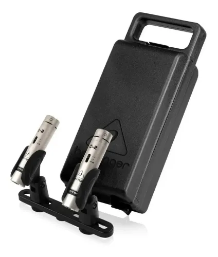Microfones Behringer C-2 Condensador Cardioide cor prateado