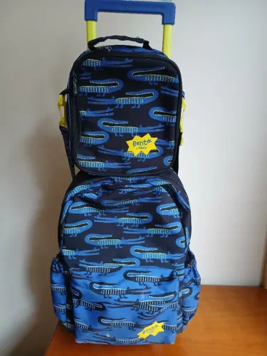 Mochila com lancheira Bento Fábula 