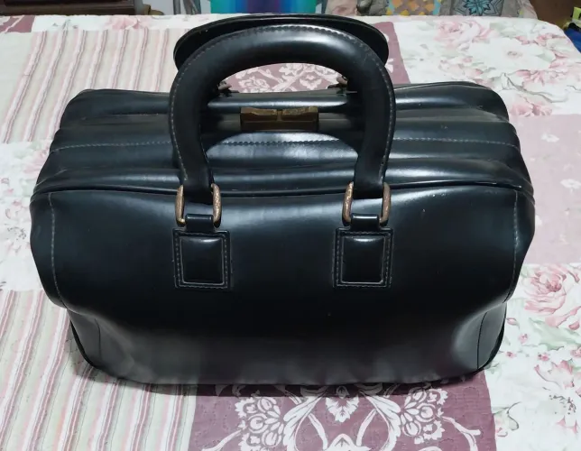 MALETA VINTAGE AZUL MARINHO
