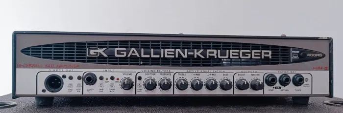 CABEÇOTE GALLIEN-KRUEGER 400RB MARK lV