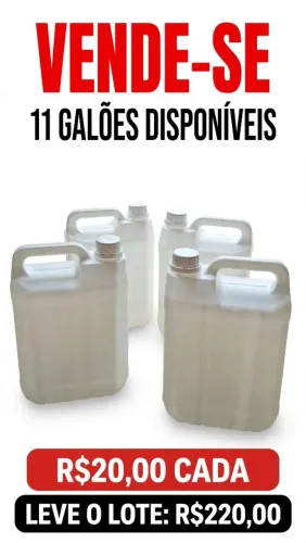 Vende-se Galões 5L