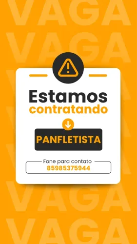 Vaga de emprego 