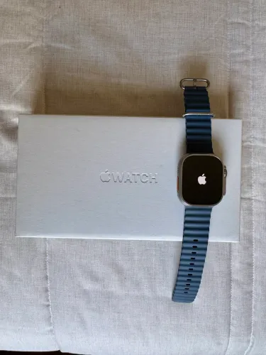 Apple Watch Ultra 3 49mm Titânio Natural - 100% Bateria + Garantia