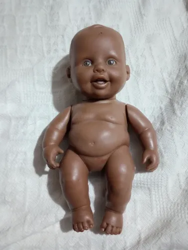 Boneca Bebê de Borracha Original dos anos 2000 - Realista - Vintage