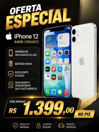 Iphone 12 64GB Branco