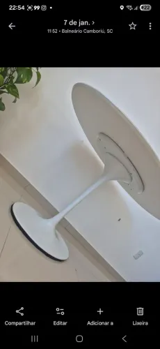 Mesa mdf branca