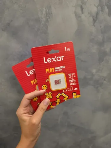 Cartão de Memória Lexar PLAY microSDXC 1TB - Novo Lacrado 
