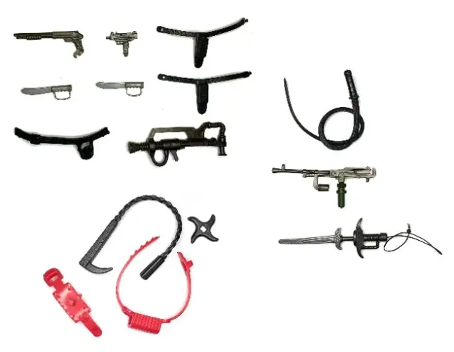 Bonecos Rambo, Armas Equipamentos e outros Glasslite Anos 80 Brinquedos Antigos