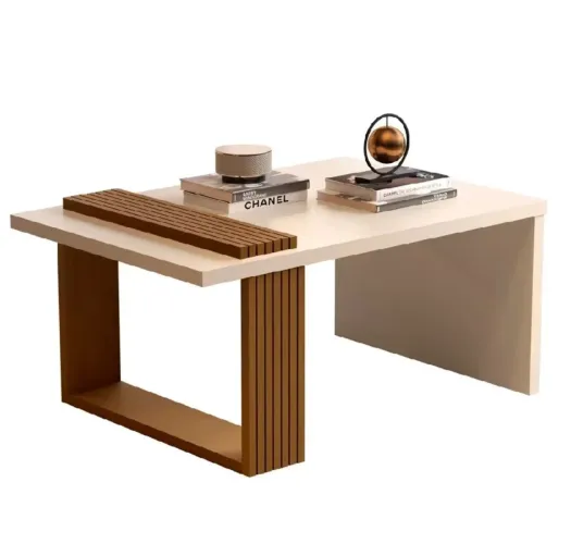 Mesa de Centro Ripada Moderna - Excelente Estado | R$ 180,00