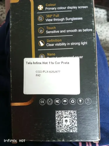 Tela para celular infinix hot 11s