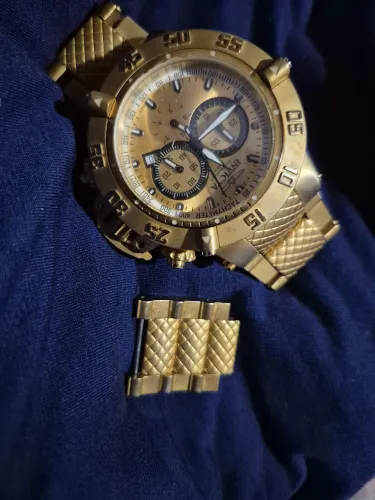 Relógio Invicta Subaqua Model No. 5517 - Dourado