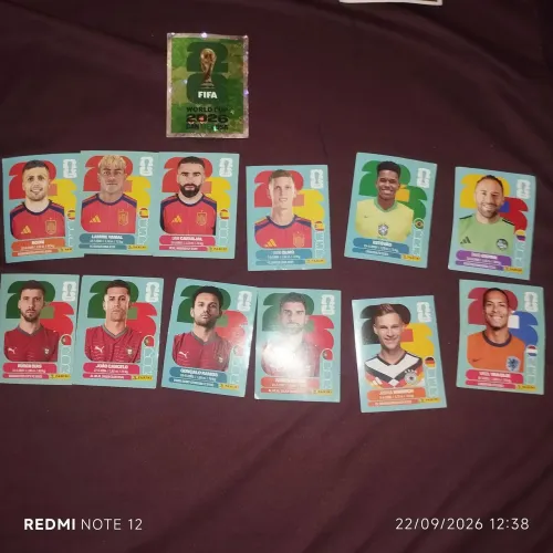 Figurinhas da copa do mundo 2026 para você completar seu álbum oferta apenas hoje 30R$
