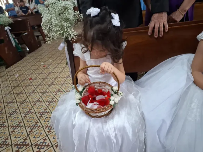 Vestido de daminha