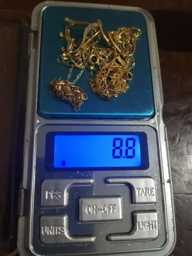 Ouro 18k 750 quero 500 na g
