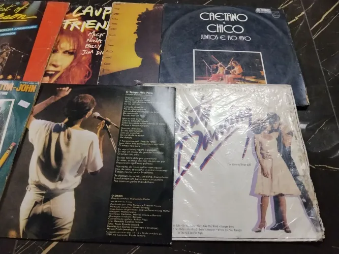 7 discos de vinil
