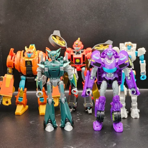 TRANSFORMERS EARTHSPARK TERRANS COLEÇÃO COMPLETA (USADO)