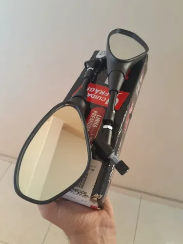Retrovisor Moto Yamaha rosca inversa giro 360°