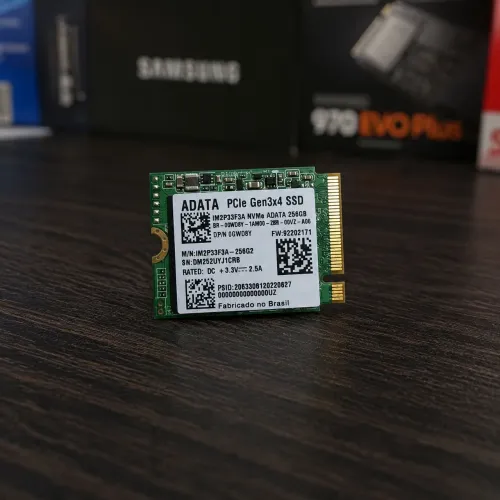 SSD NVMe 256GB ADATA M.2 2230 PCIe 3.0 x4 - Notebook, Mini PC, Steam Deck