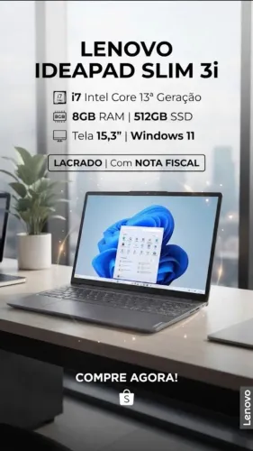 (LACRADO) Lenovo Ideapad Slim | Core I7 | 512GB