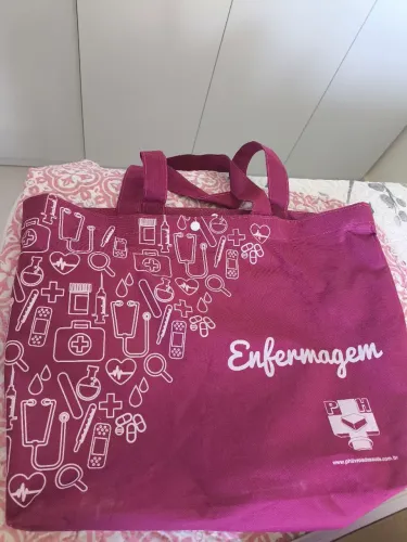 Kit completo de bolsa de enfermagem+ 3 livros do Auto José Jardes da Gama Bitencourt