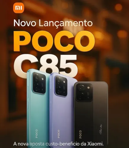 Poco c85 NFC Novo Versao Global Entregamos 128GB 06RAM Garantia Capa Pelicula
