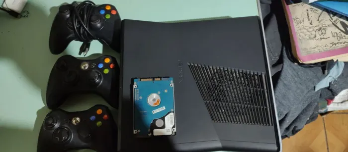 XBOX 360 USADO DESBLOQUEIO RGH AURORA