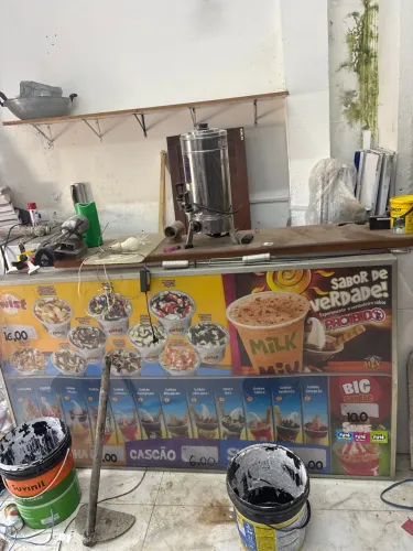 Comunicação visual sorveteria