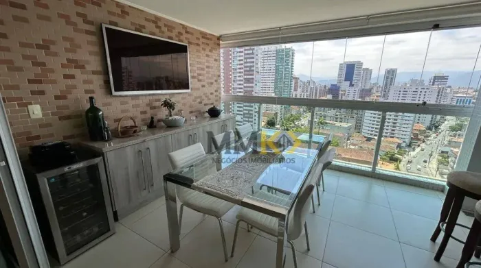 Apartamento com 3 dormitórios à venda, 126 m² - Boqueirão - Santos/SP