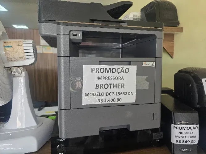 IMPRESSORA BROTHER DCP-L5652DN 127V FUNCIONANDO