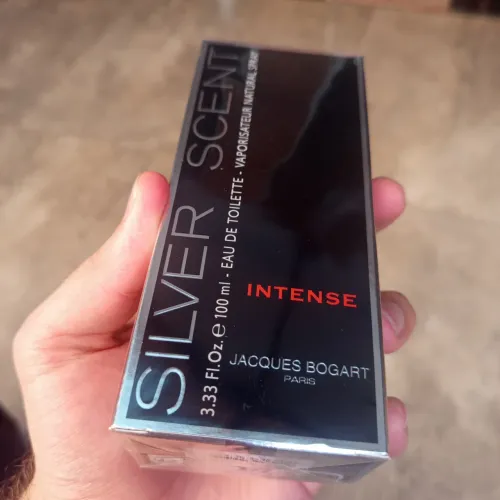 Silver scent intense Jacques Bogart EUA de toilette vaporisateur
