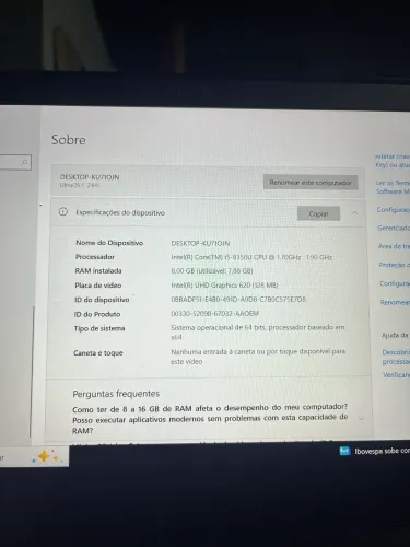 Notebook Lenovo Thinkpad I5