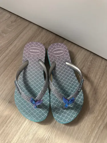 Chinelo Sereia Havaiana Infantil - Tamanho 29/30