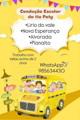 Condução Escolar da tia Paty