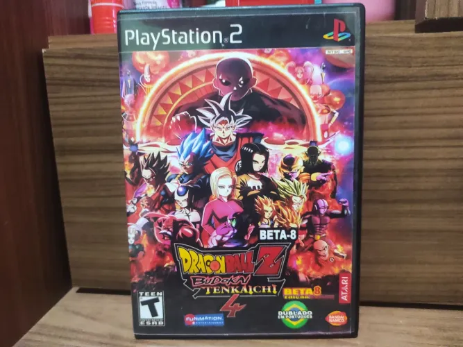 Dragon ball z Budokai Tenkaichi 4 beta 8 dublado jogo de ps2