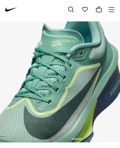 Tênis Nike Zoom Fly 6 Masculino (corrida) <br>Ícone de compartilhar<br>Corrida