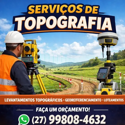 SERVIÇOS DE TOPOGRAFIA