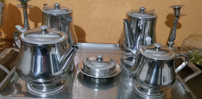 Jogo para café em inox