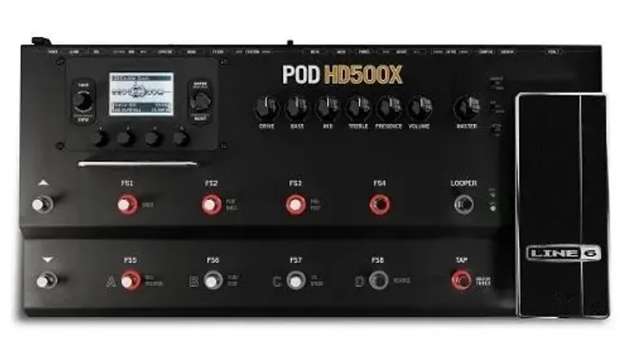 Pedaleira POD HD500X - Estado de nova