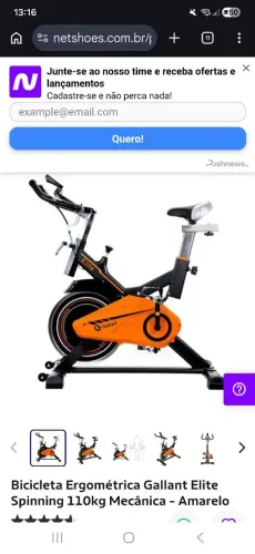 Vendo Bicicleta Ergomètrica