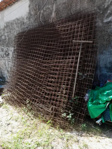 Vendo 12 telas 6m x 2,5 m, malha pop ferro para laje