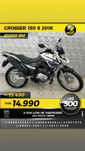 Moto Yamaha Crosser 150 ED 2016