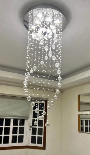 Lustre pendente cristal